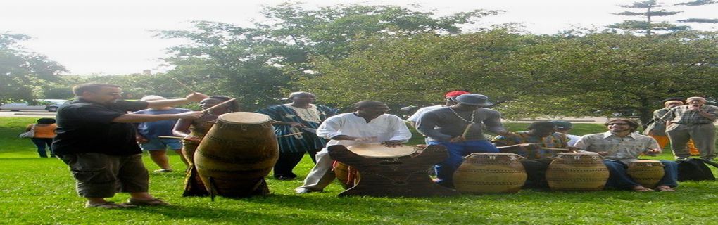 Southern Volta drummers